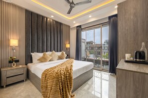 Suite luxueuse | Minibar, coffre-fort, bureau