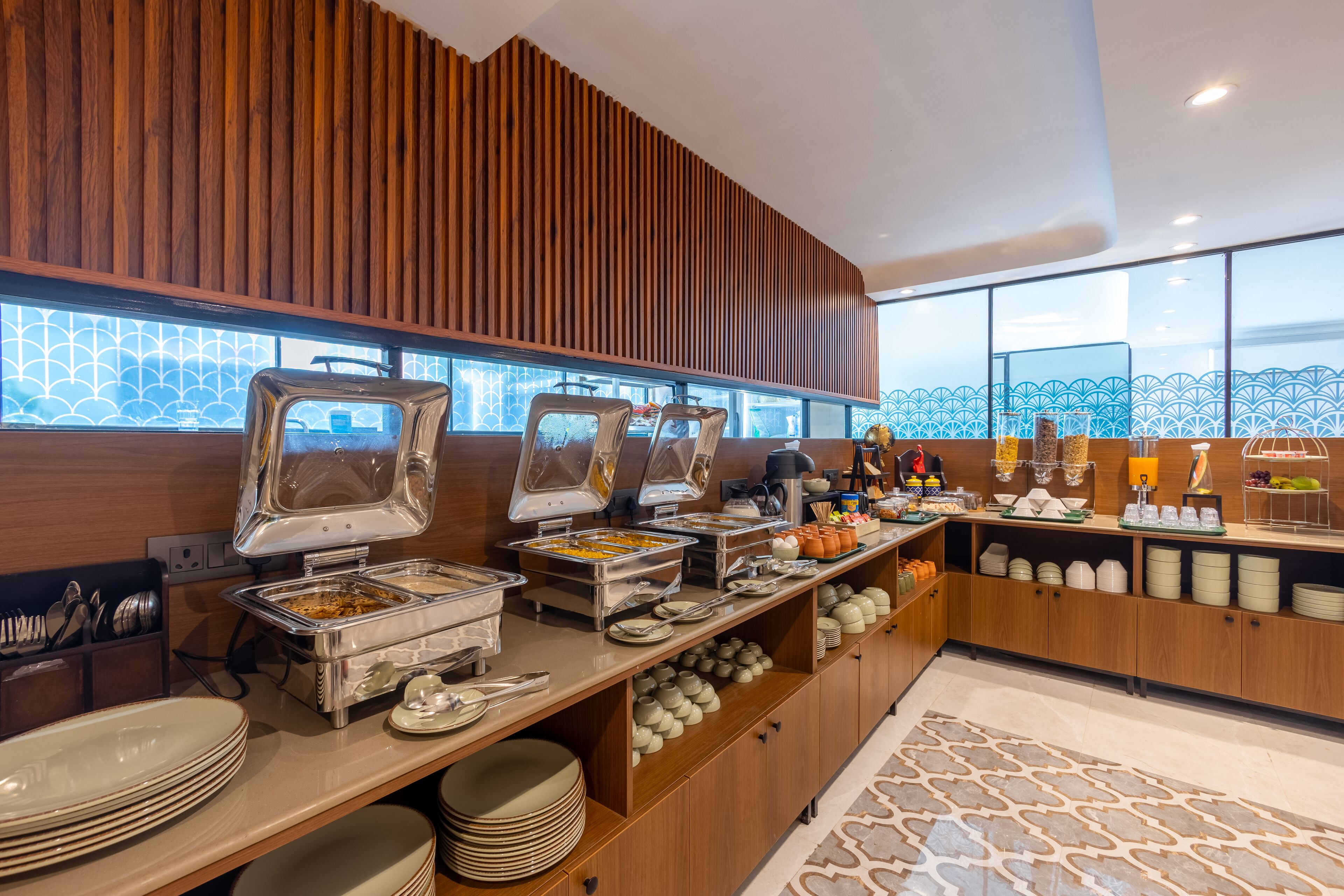 Daily buffet breakfast (INR 350 per person)