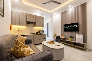 Living area - Saltstayz Residences Sector 45 (Gurugram)