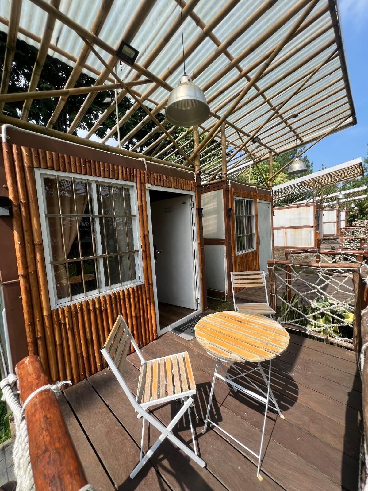 Fachada de la propiedad