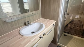 Douche, papier toilette