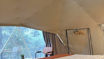 Standard Tent | In-room safe, desk, free WiFi, bed sheets