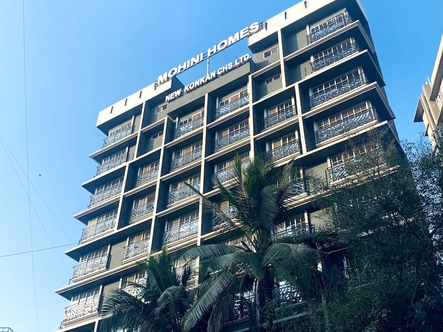 Fassade der Unterkunft