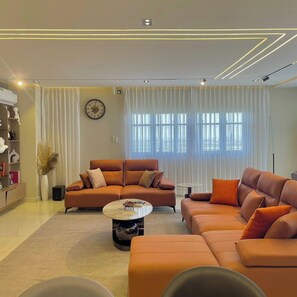 Economy Apartment, Balcony, City View | Living area - Annij Luxury Apartment (Abuja)