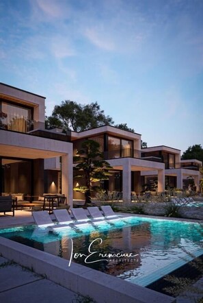Deluxe Villa, Balcony, Garden View | Pool | 6 outdoor pools - Park Villas Resort&Spa Govora (Baile Govora)