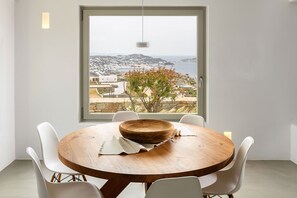 Dining - Villa Atlante with private pool - My Rental Homes (Mykonos)