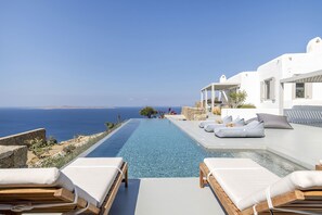 Una piscina riscaldata