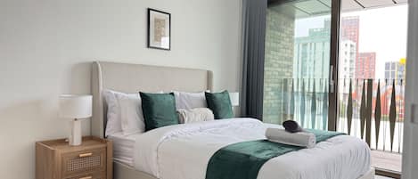 2 soverom, strykejern/-brett, wi-fi (inkludert) og sengetøy