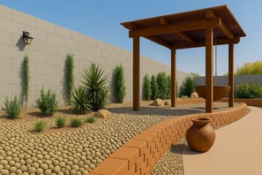 Property grounds - The Stone Sanctuary Northwest: Heated* Pool, Projector, Arcade Game, Billiards, Family Park Adjacent (Clark County)