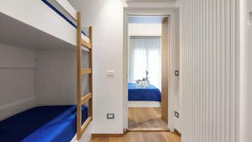 Memory-foam beds, blackout curtains, iron/ironing board