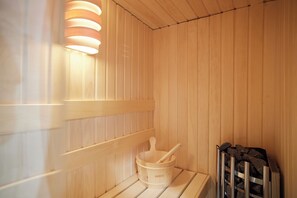 Sauna - New build: Havn Homes apartment 5 with its own sauna and beautiful terrace (Büsum)