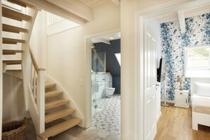 1 Schlafzimmer, Reisekinderbett, kostenloses WLAN, Bettwäsche