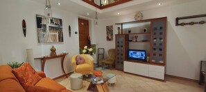 Apartment, 1 Bedroom | Living room - "sciariluna" Charm in the Heart of the Historic Center (Trapani)