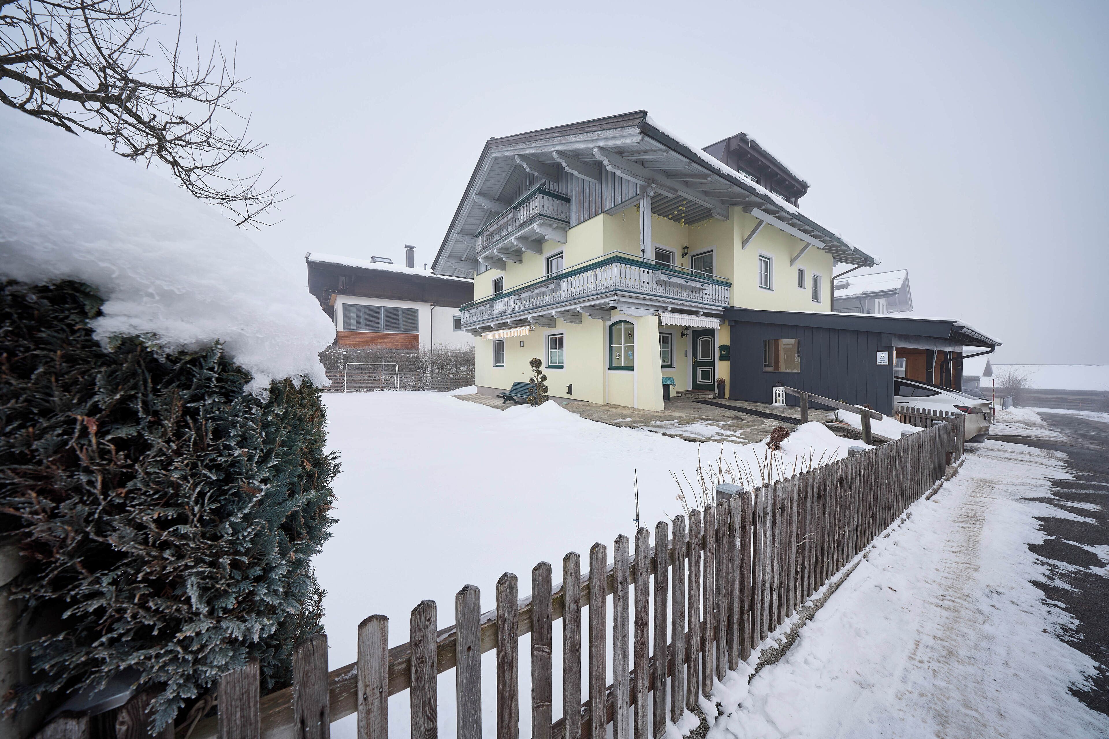 Fassade der Unterkunft