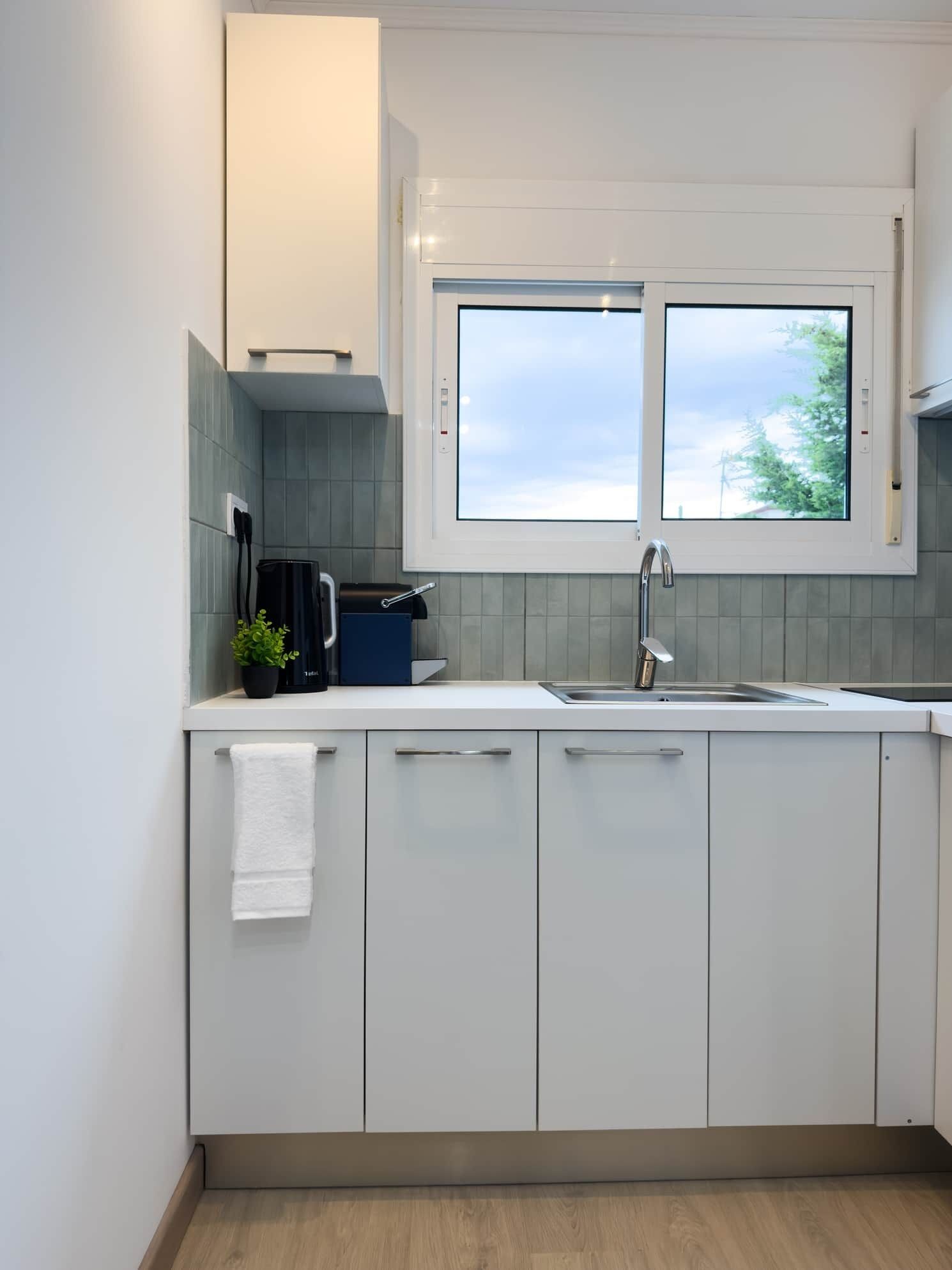 Fridge, stovetop