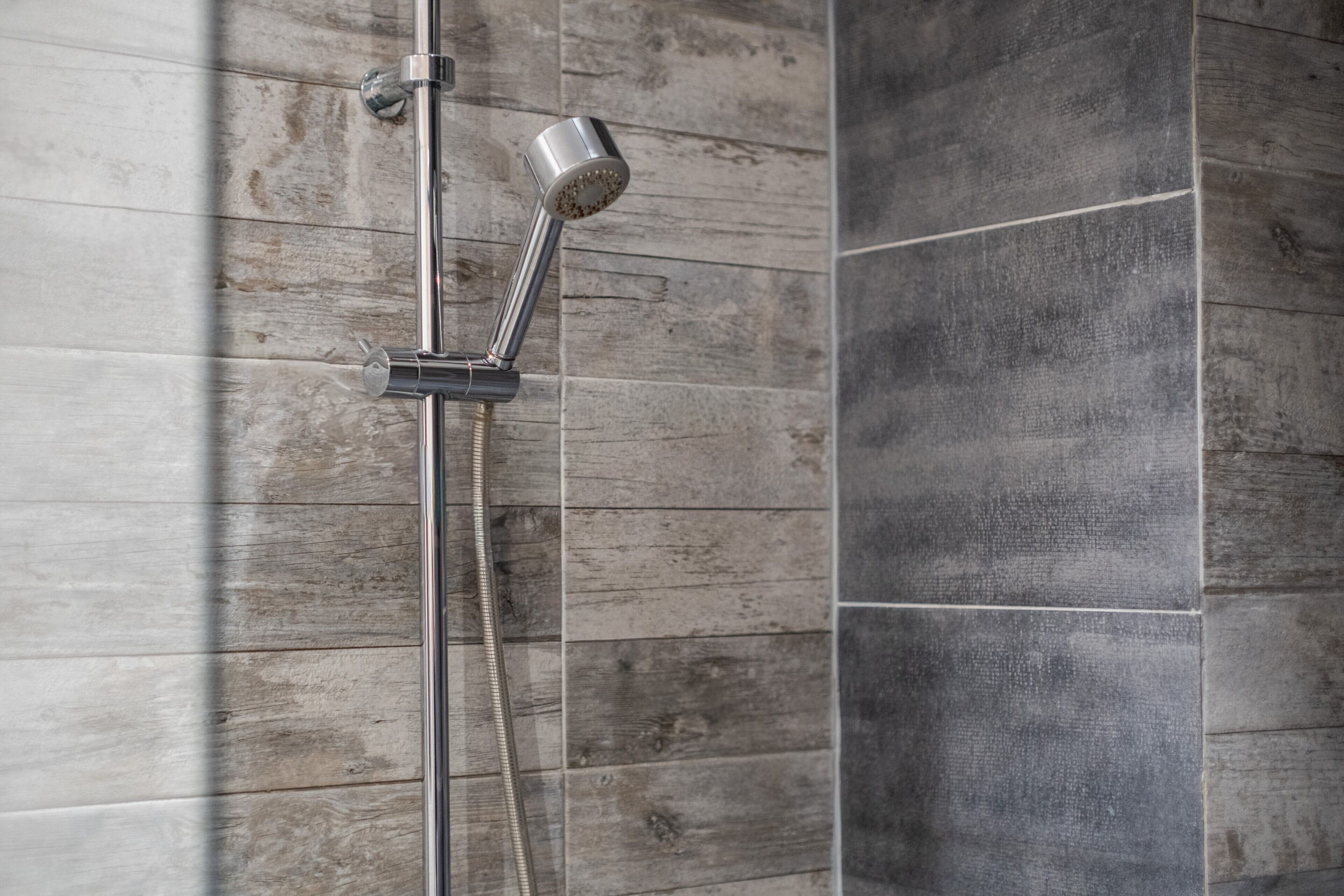 Douche, serviettes fournies