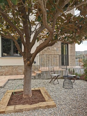 Terrace/patio - Apartment with private garden with views to Montserrat (Monistrol de Montserrat)