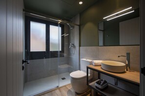 Sèche-cheveux, serviettes fournies