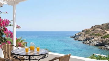 Appartement, vue sur la mer | Terrasse/patio