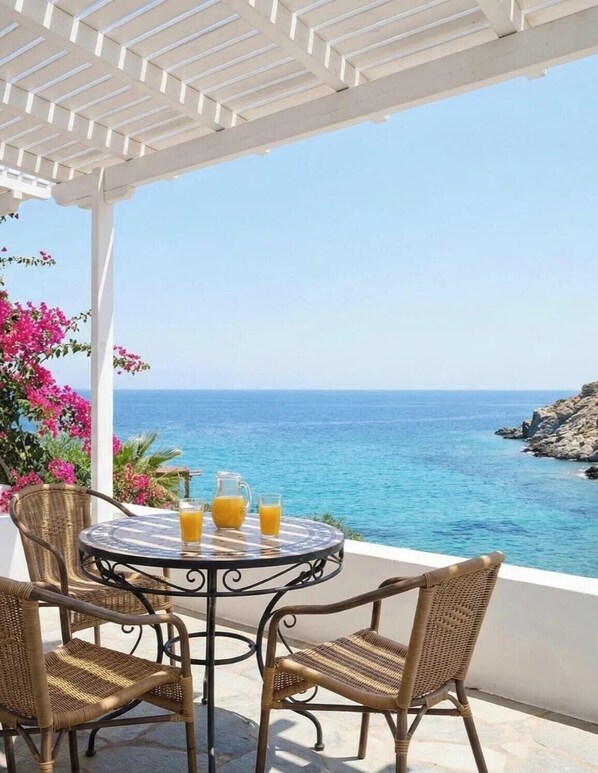 Terrace/patio - Apartment Hera by AG Suites com (Mylopotamos)