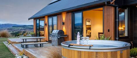 Façade de l’hébergement