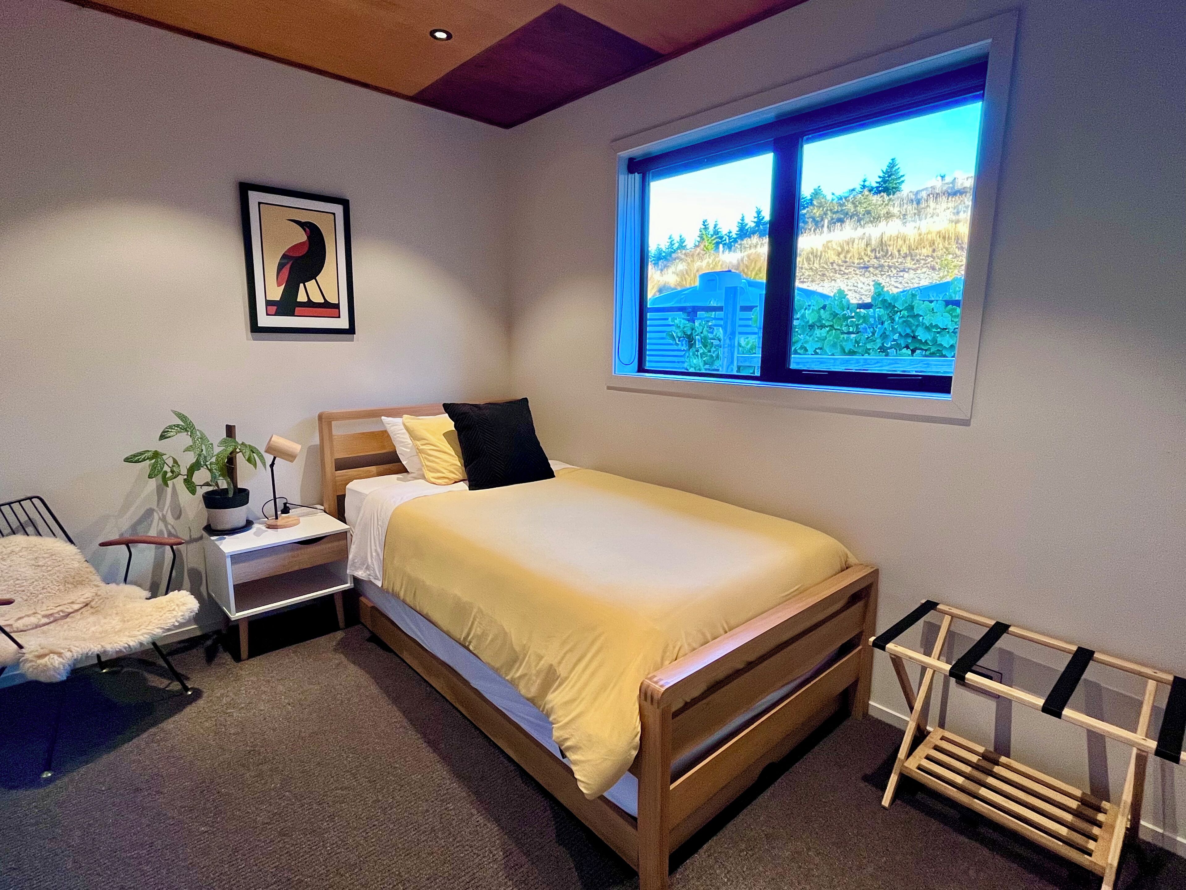 Suite Mewah, 3 kamar tidur, pemandangan gunung | Seprai premium, tirai kedap cahaya, dan setrika/meja setrika