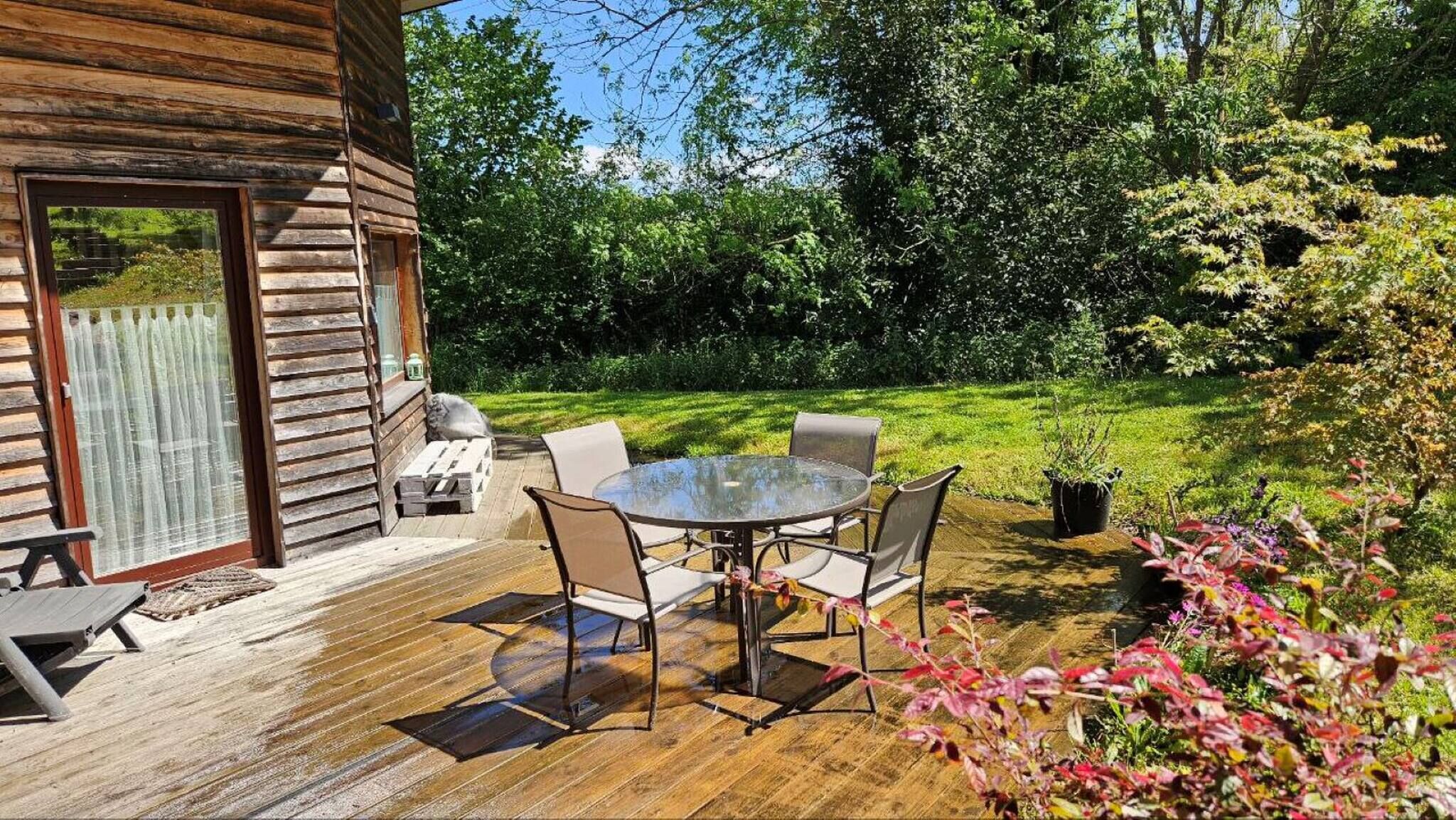 Nhà, 1 phòng ngủ, ban công, quang cảnh vườn | Khu ẩm thực ngoài trời