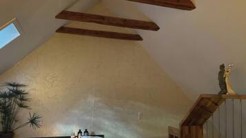 SĂšche-cheveux, serviettes fournies, savon, shampoing