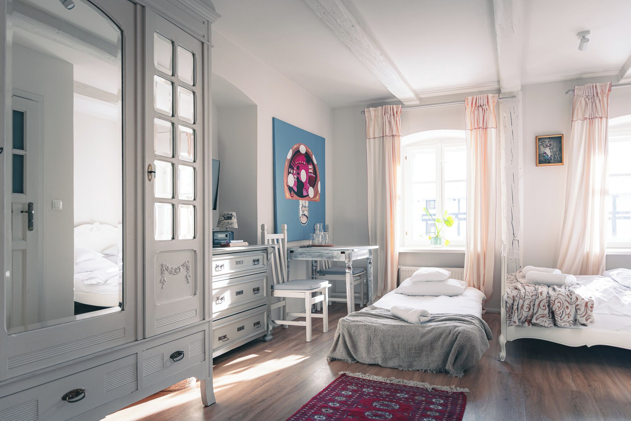 Kahden hengen classic-huone, näköala pihalle | Ilmainen Wi-Fi