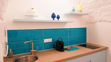 Casa panoramica, vista mare | Cucina privata