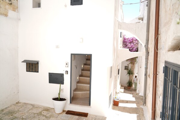 Fassade der Unterkunft