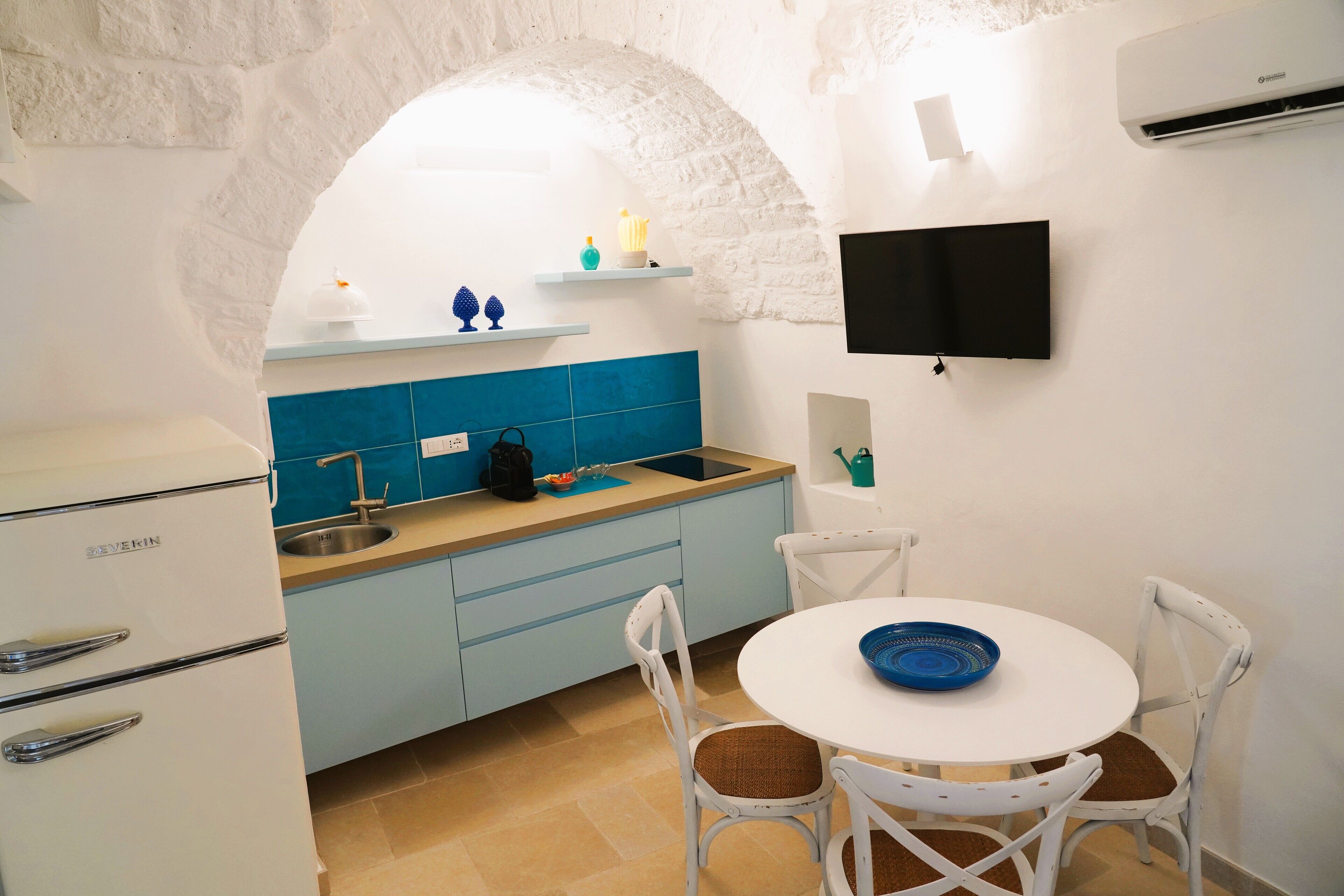 Casa panoramica, vista mare | Cucina privata