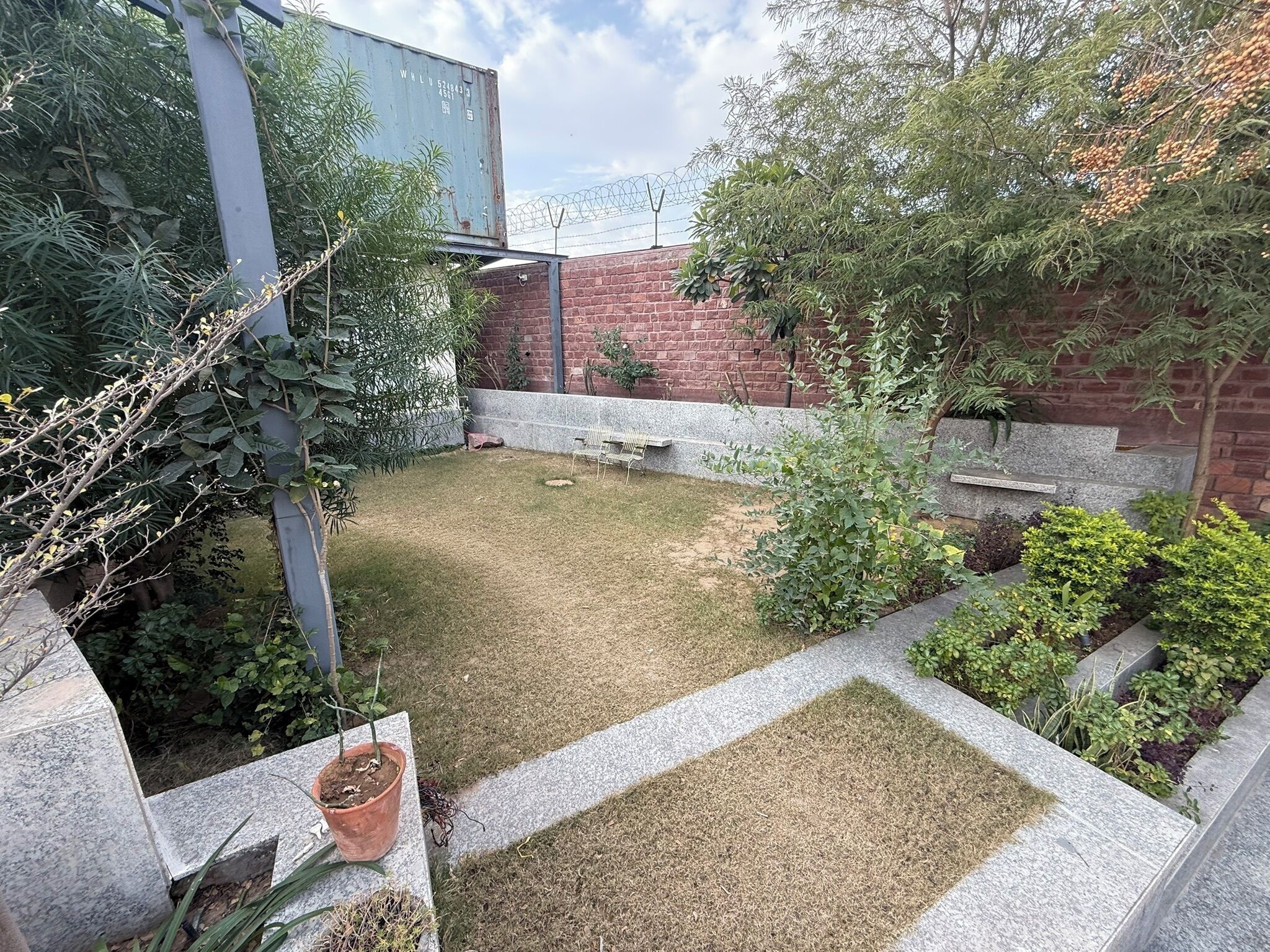 Terrein van de accommodatie