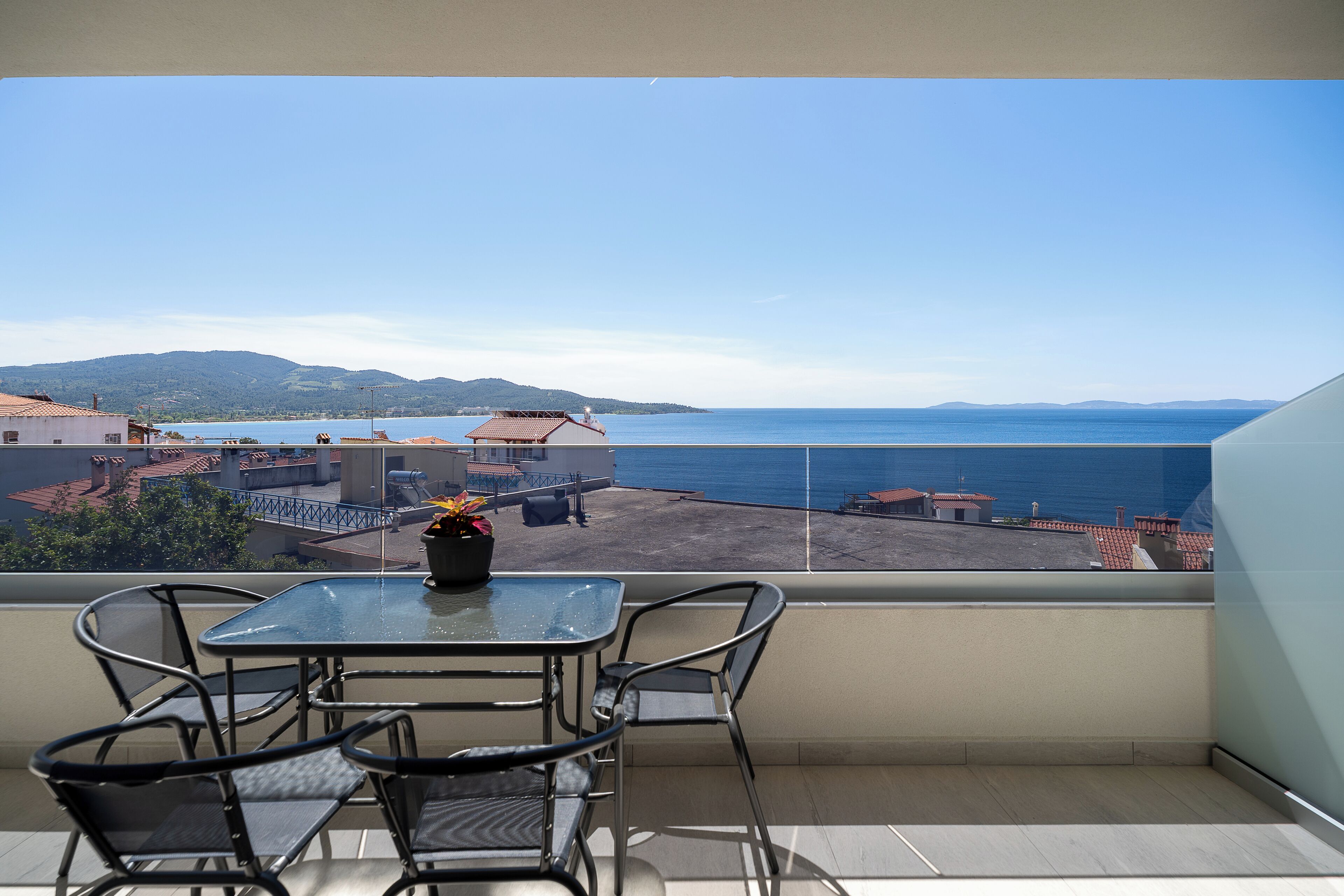 Apartment, Sea View | Outdoor dining