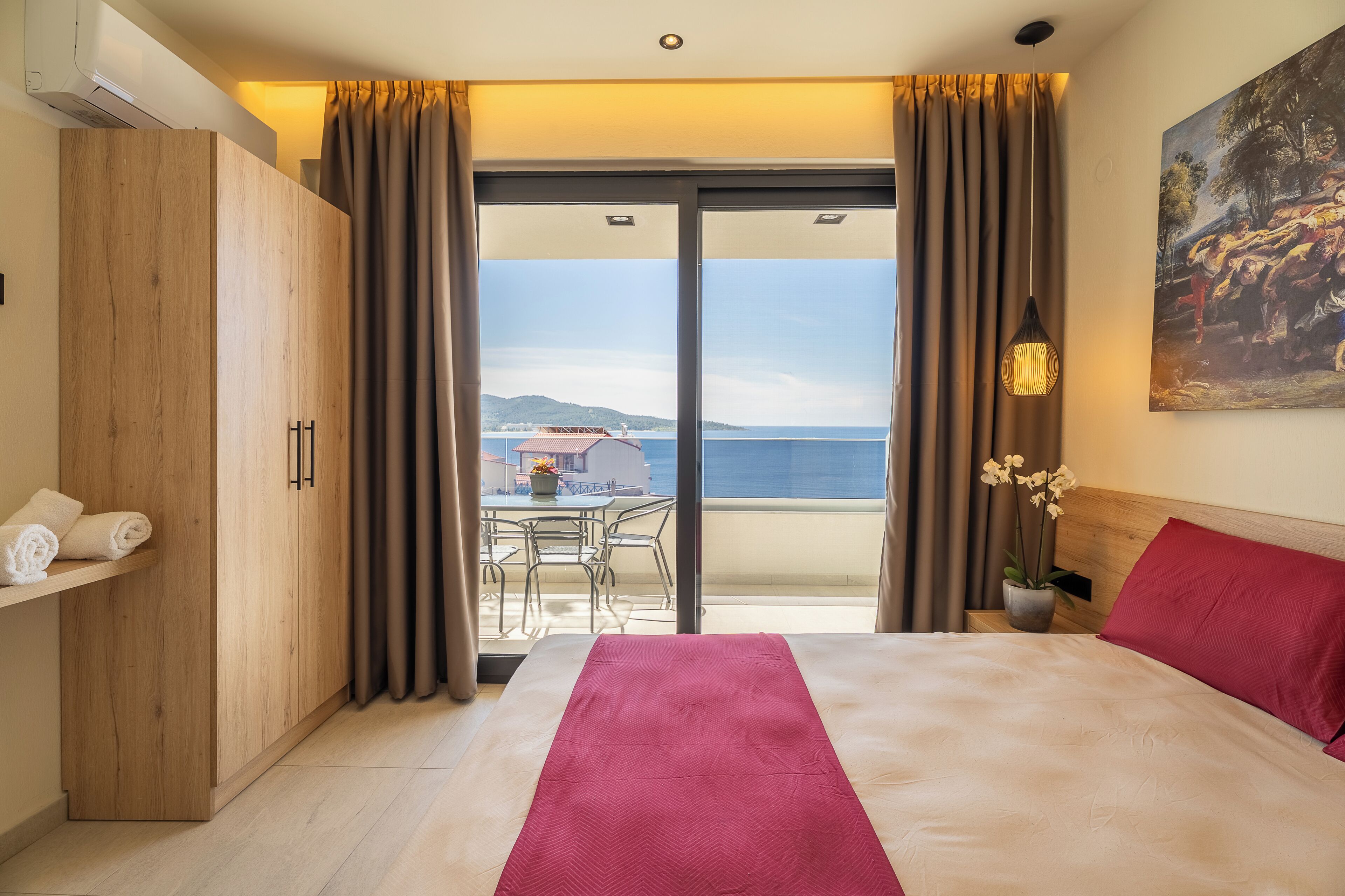 Appartement, vue mer | Rideaux occultants, fer et planche à repasser, Wi-Fi gratuit