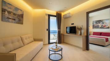 Apartment, Meerblick | Wohnbereich