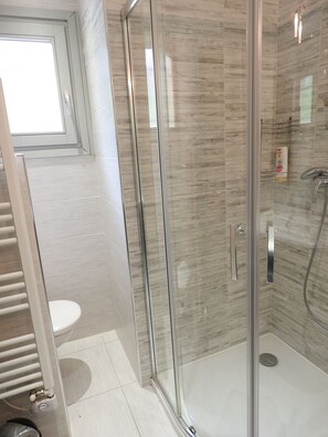 Shower, hair dryer - 6 PERS FLAT AT THE FEET OF THE SHOPS (Saint-Chaffrey)