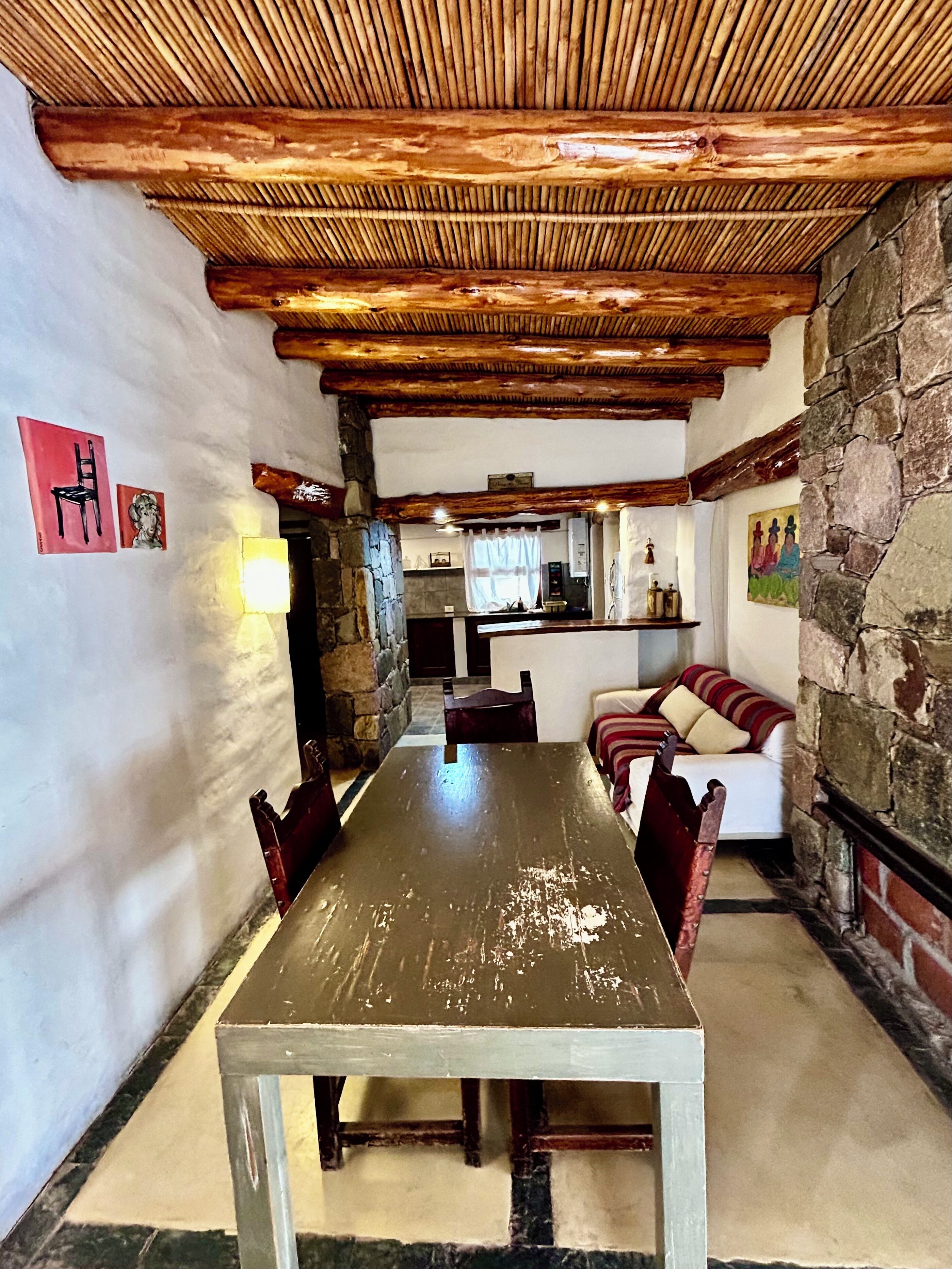 Familienzimmer, Terrasse, Gartenblick | Speisen