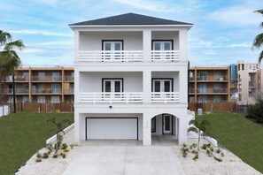 Exterior - Pearl House - Heated Pool & Hot Tub, Sleeps 20! (South Padre Island)