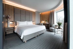 Panoramic Double Room | Desk, laptop workspace, soundproofing, free WiFi - Hotel Verde City (Koszalin)