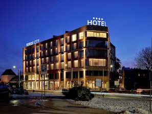 Façade de l’hébergement