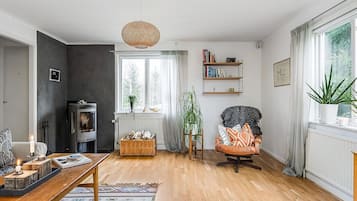 Villa – classic, hageutsikt | Oppholdsområde