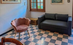 Appartement, vue mer | Coin séjour