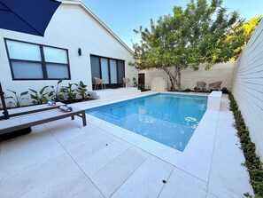 Beheizter Pool