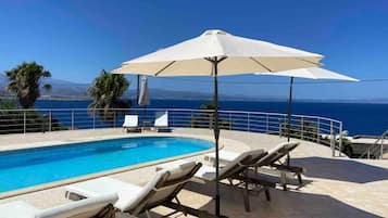 Deluxe-Villa, Meerblick | Pool