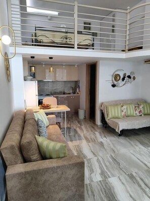 Living area - Isidora Apartments (Zagora-Mouresi)