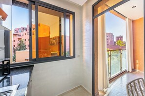 Interior - Fabulous 2-Bedroom Apartment with AC in Marrakech City Center (Marrakech)