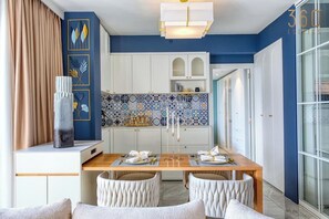 Interior - Official Mercury Suites | Premium 2BR Living w/AC (St. Julian`s)