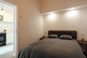 1 makuuhuone, silitysrauta/-lauta, Wi-Fi, vuodevaatteet