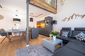 Superior Duplex, Mountain View | Living area - MyWinkl-Design-Ferienwohnungen (Reit im Winkl)